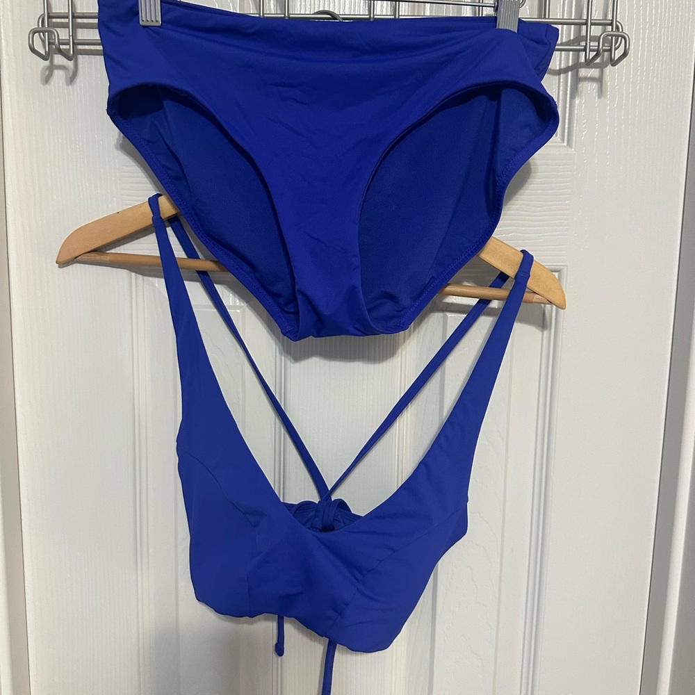 Athleta Vibrant Blue Bikini